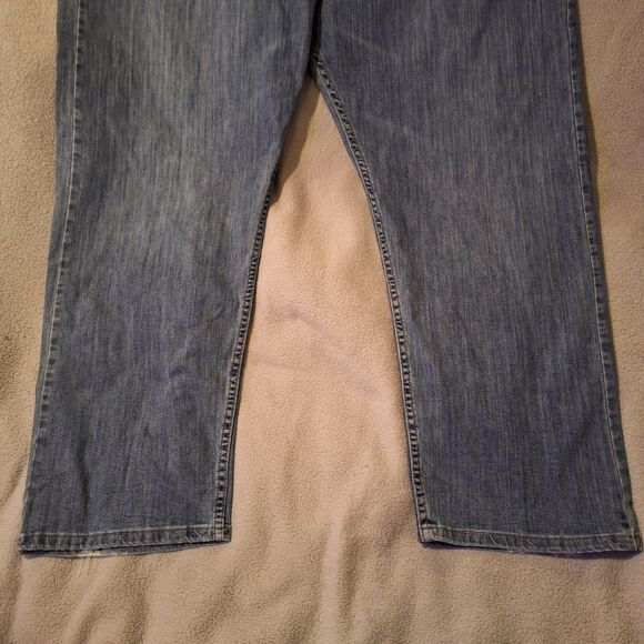 WRANGLER AUTHENTICS Men Jeans 48x32 (49x30.5) Relaxed Fit Flex 10ZM200ST Blue - Picture 3 of 13